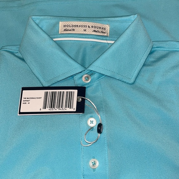 Holderness & Bourne The Macdonald Polo in Dorset Size M - Picture 3 of 3